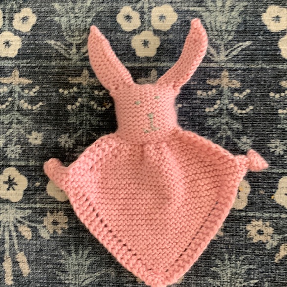 Homemade bunny lovey, soft and pink (used like once) - Picture 1 of 3